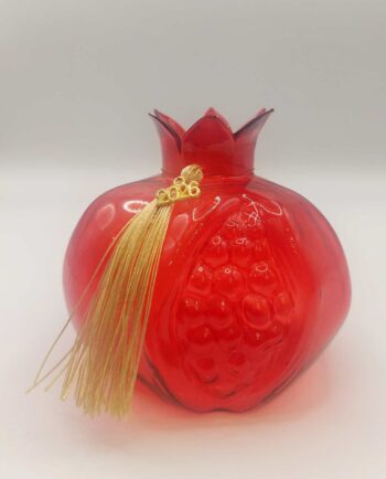 Pomegranate Red Glass Lucky Charm 2026
