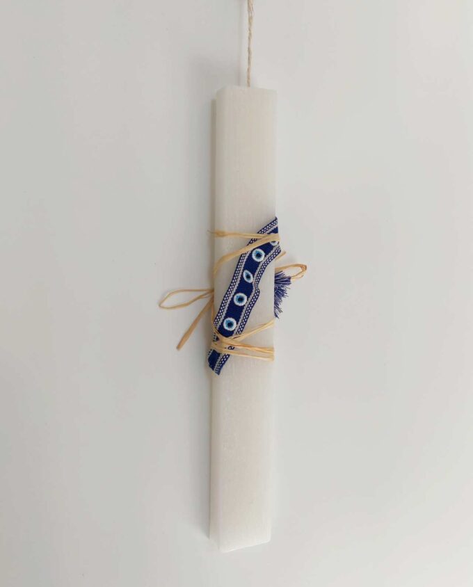 Easter Aromatic Candle Blue Bracelet Evil Eyes