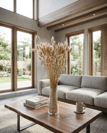 Dried Natural Lagurus Bunch decorating house