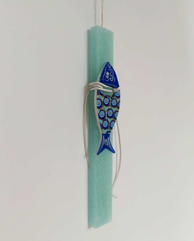 Easter Aromatic Candle Fish Magnet Evil Eye