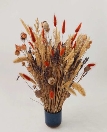 Dried Flowers Arrangement Lavender & Wheat h. 60 cm