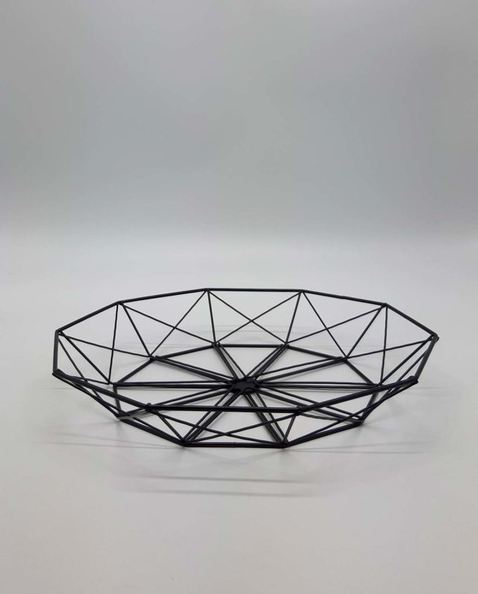 Platter metal “Geometry” diameter 38 cm