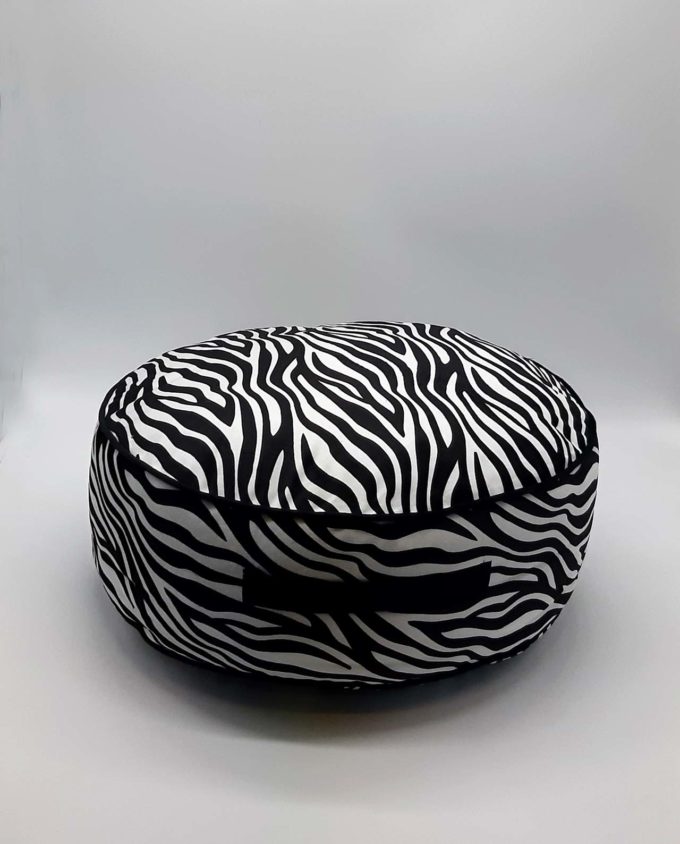 Πουφ “Zebra” διαμέτρου 45 cm
