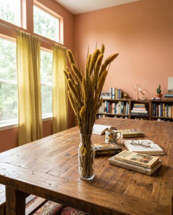 Dried Yellow Setaria Bunch