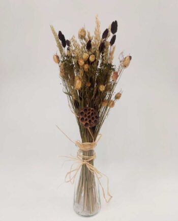Dried Flowers Natural Brown Mix Bouquet