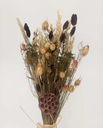 Dried Flowers Natural Brown Mix Bouquet