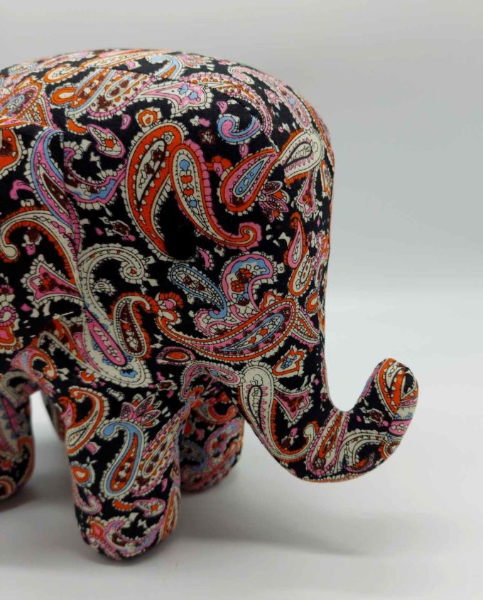 Elephant Handmade Batik Fabric Big