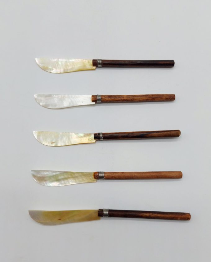 Knifes Mother of Pearl Set 5 Pieces