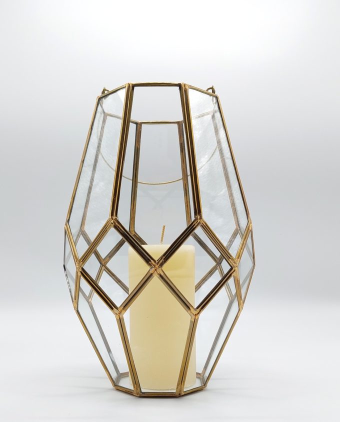 Lantern "Morocco" Copper Height 29 cm