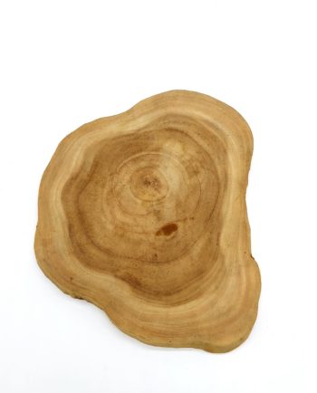 Board Teak Wood Board Diameter 25 cm