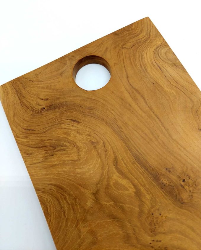 Teak Wood Cutting Board Length 32 cm