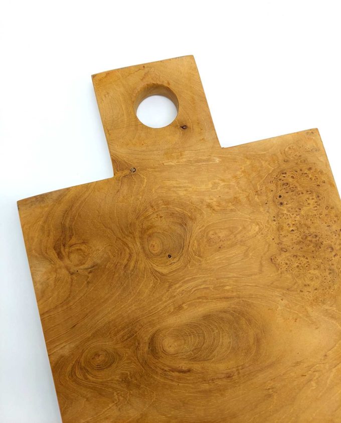 Teak Wood Cutting Board Length 31 cm