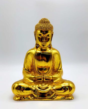 Buddha Resin height 30cm gold