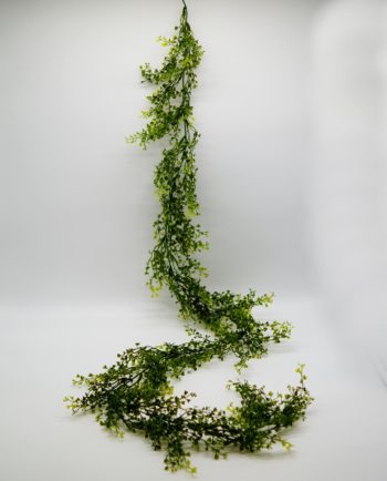 Γιρλάντα από τεχνητά φύλλα ύψους 180 cm