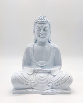 Buddha Resin height 20cm white