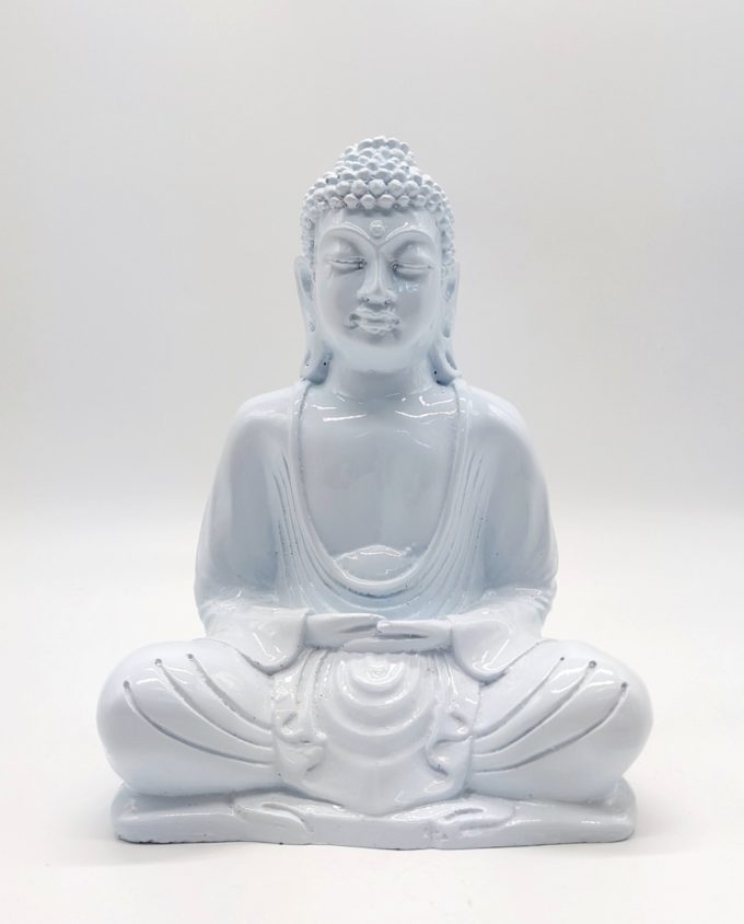 Buddha Resin height 20cm white