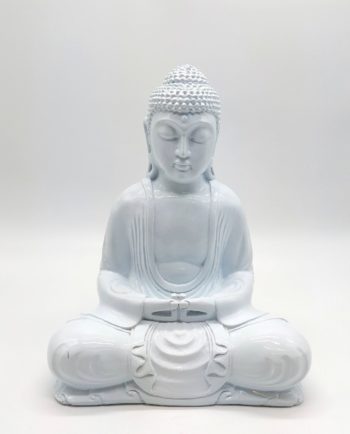 Buddha Resin height 30cm white