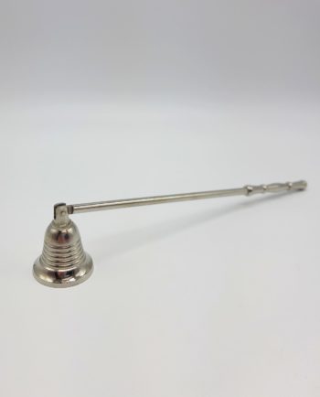 A timeless aluminum candle snuffer