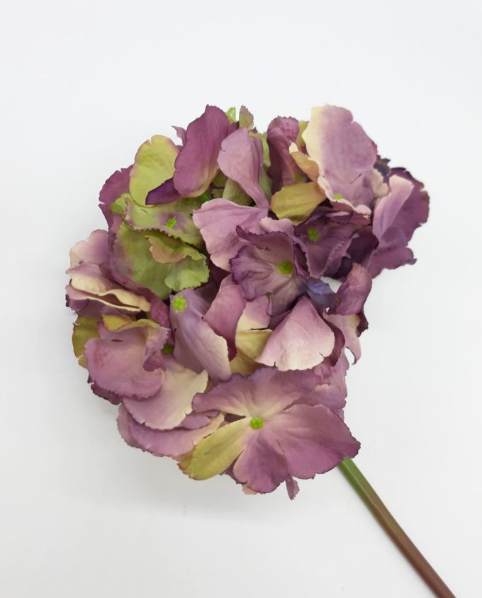 Hydrangea Fabric Artificial Purple Height 65 cm