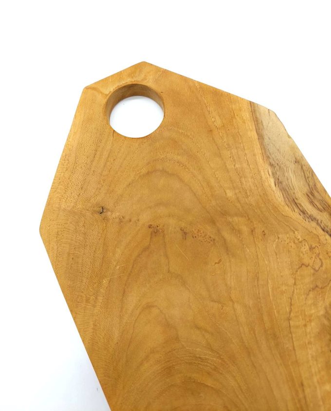 Teak Wood Cutting Board Length 30.5 cm