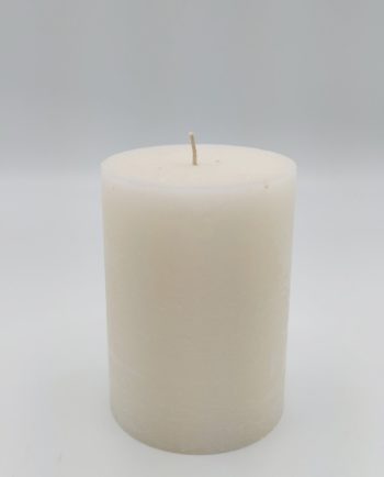 Candle White Pillar Aromatic Height 14 cm Diameter 10 cm