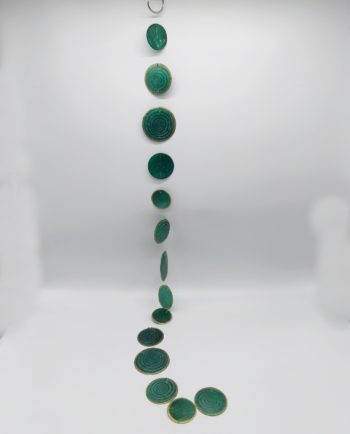 Garland Mother of Pearl Dark Green