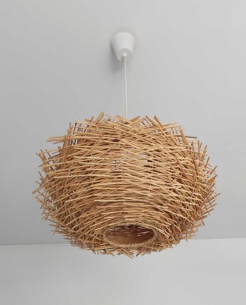 Hanging Lamp Rattan «Urchin» Diameter 50 cm