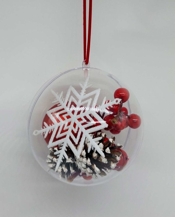 Ball Christmas Arrangement Diameter 12 cm