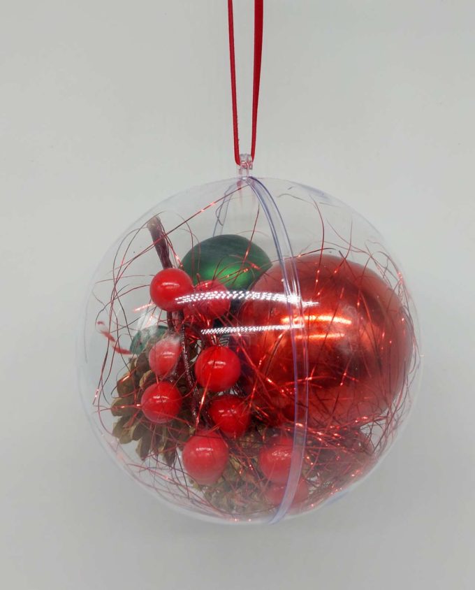 Ball Christmas Arrangement Diameter 12 cm Ι