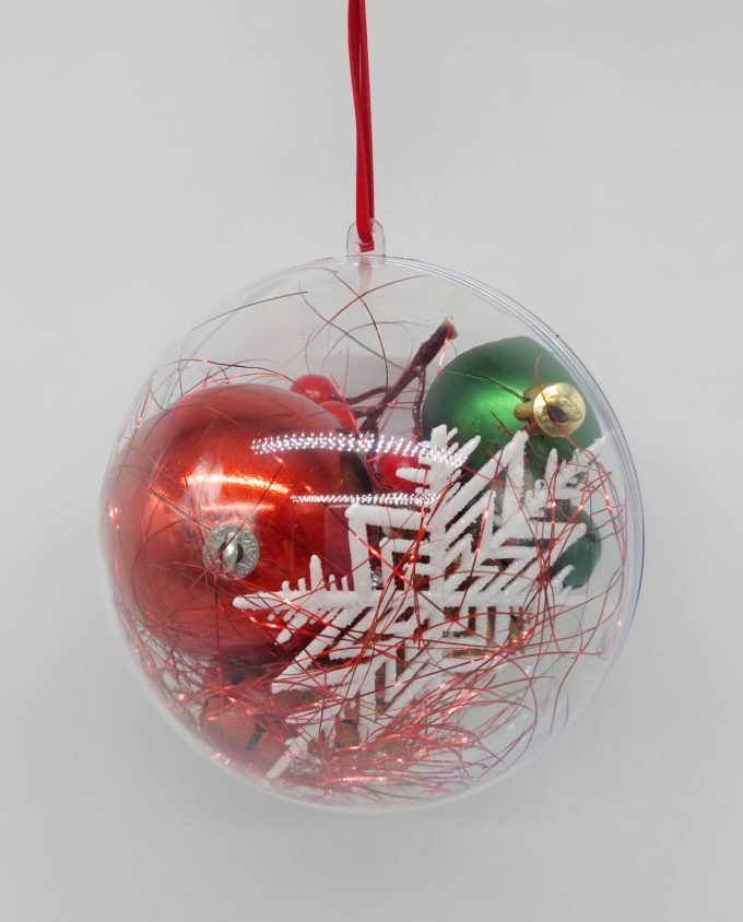 Ball Christmas Arrangement Diameter 12 cm Ι