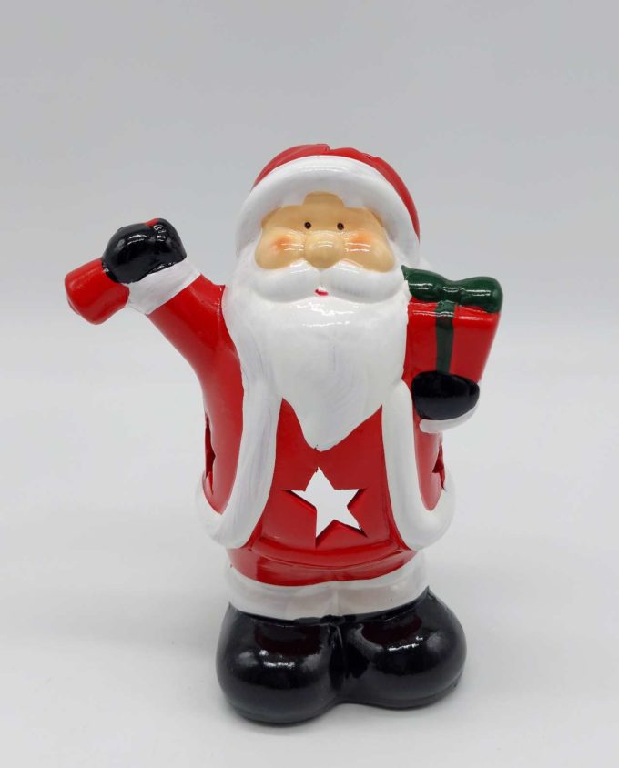 Ceramic Santa Tealight Holder