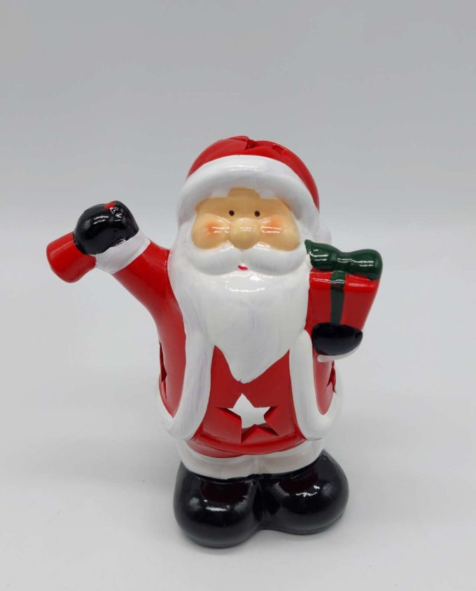 Ceramic Santa Tealight Holder
