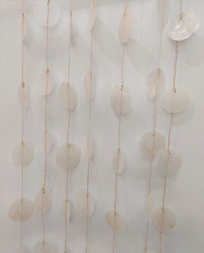 Curtain Natural White Mother Of Pearl