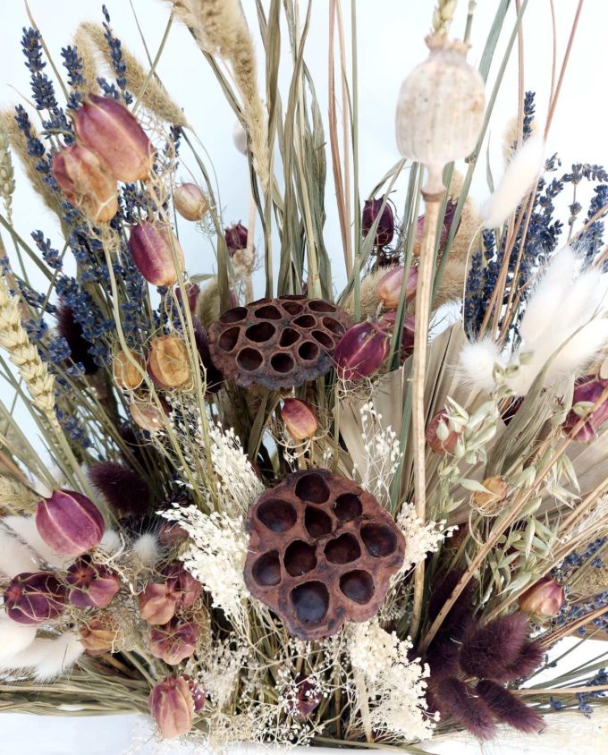 Dried Flowers Natural Style Arrangement
