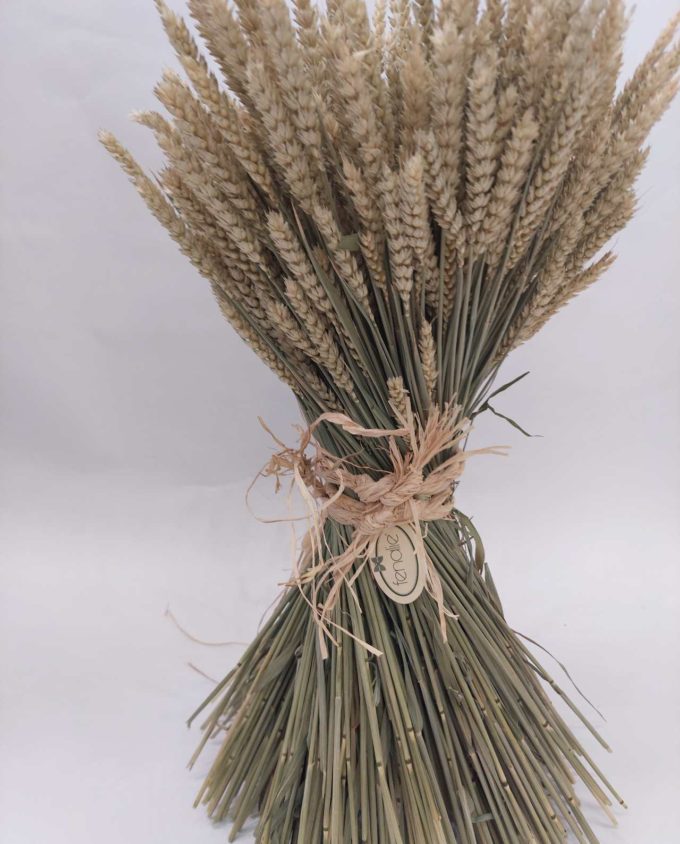 Dried Flower Arrangement Wheat "Twist" Diameter 35 cm