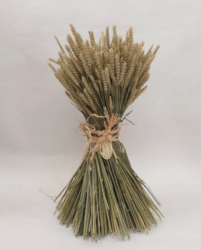 Dried Flower Arrangement Wheat "Twist" Diameter 35 cm