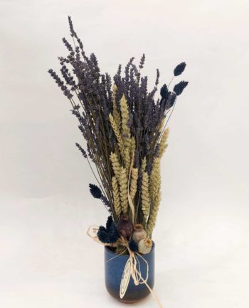Dried Flowers Arrangement Lavender & Wheat