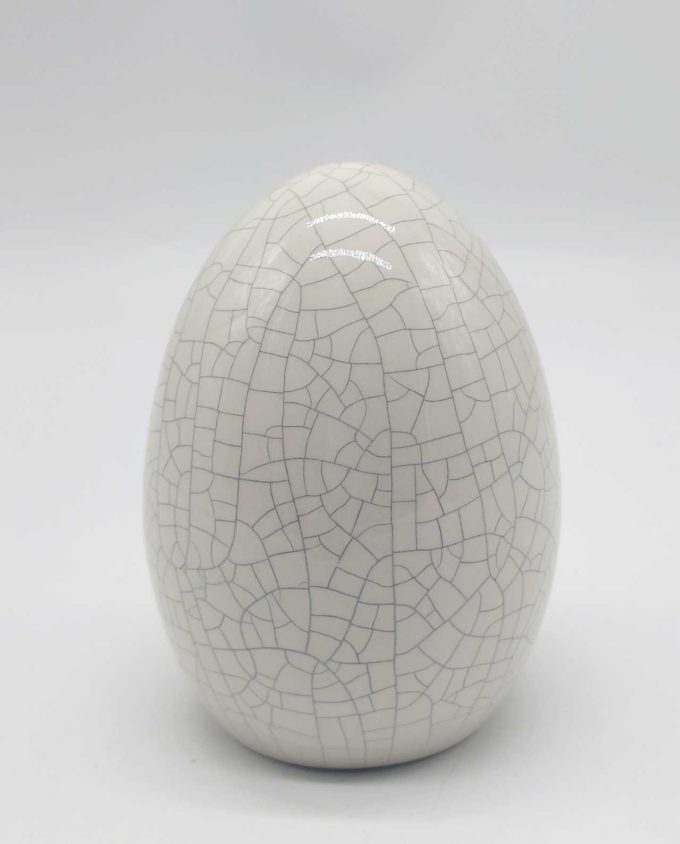 Egg Porcelain Height 12 cm