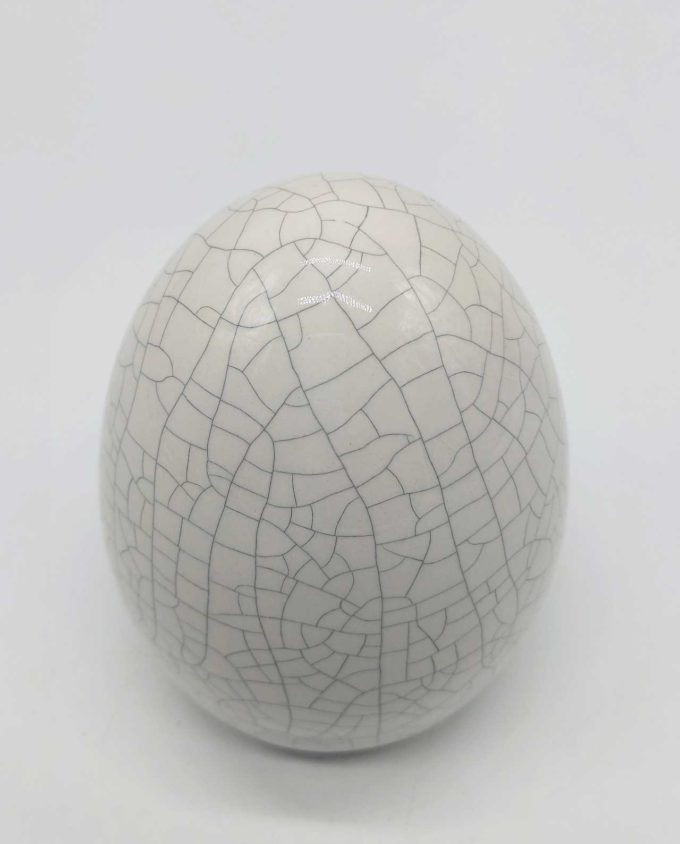 Egg Porcelain Height 12 cm
