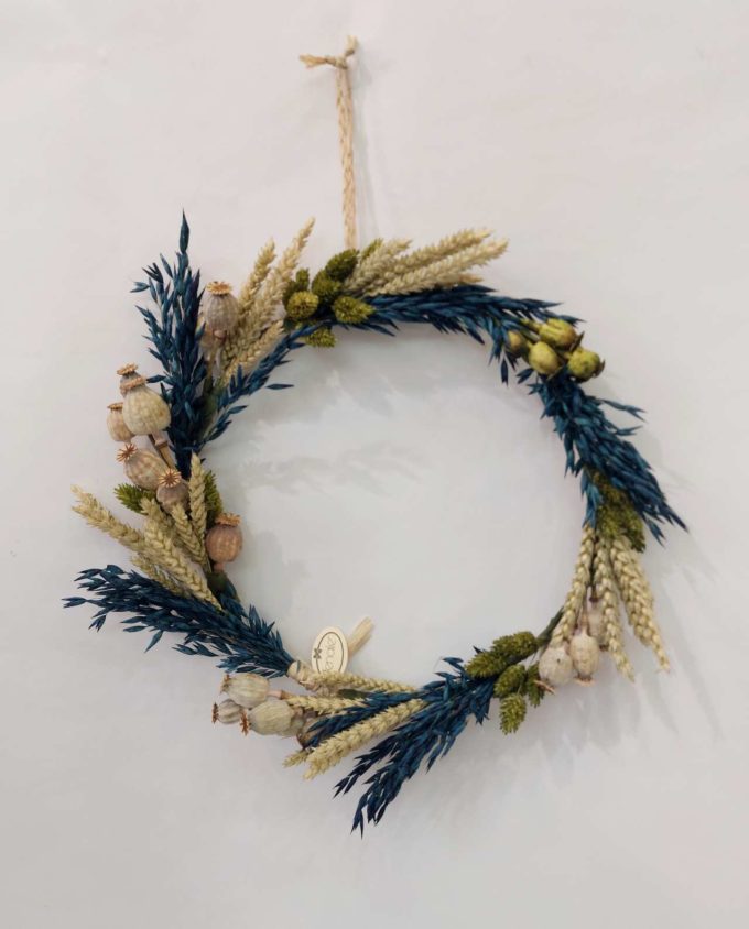 Wreath Dried Flowers Diameter 40 cm