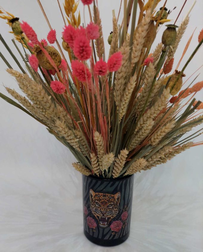 Dried Flowers Arrangement "Leopard"