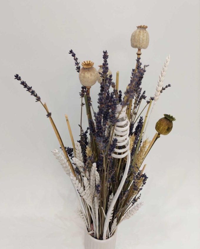 Dried Flowers Arrangement Lavender & Ting Ting h. 47 cm