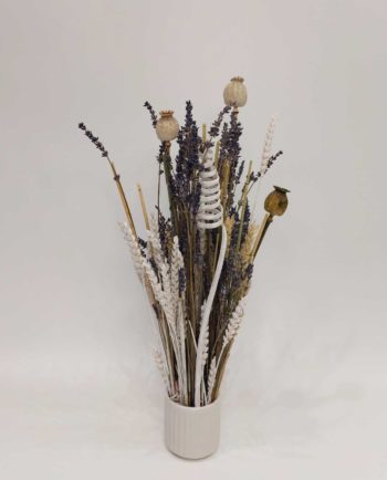 Dried Flowers Arrangement Lavender & Ting Ting h. 47 cm