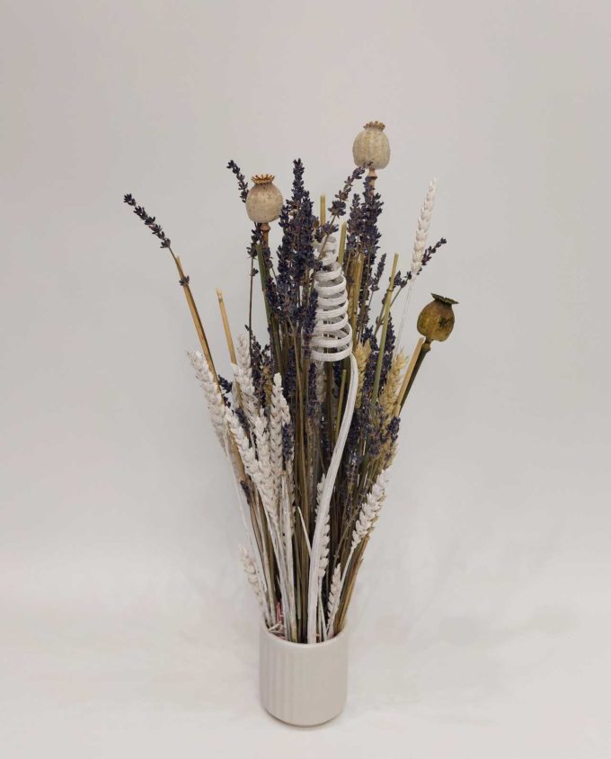 Dried Flowers Arrangement Lavender & Ting Ting h. 47 cm