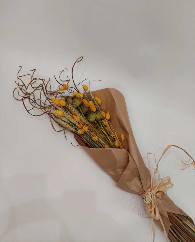 Bouquet Mix Yellow Dried Flowers