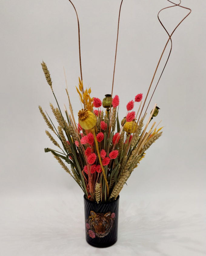 Dried Flowers Arrangement "Tiger"