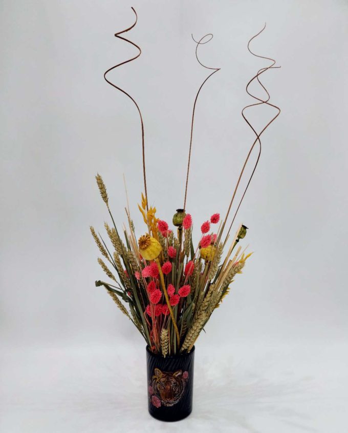 Dried Flowers Arrangement "Tiger"