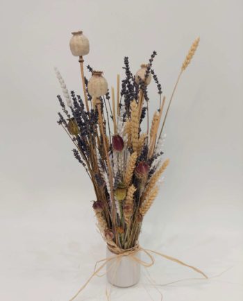 Dried Flowers Arrangement Lavender & Ting Ting h. 47 cm