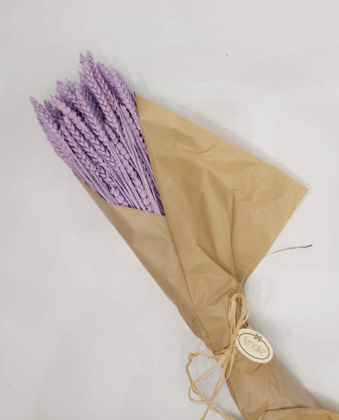 Dried Lilac Wheat Bunch