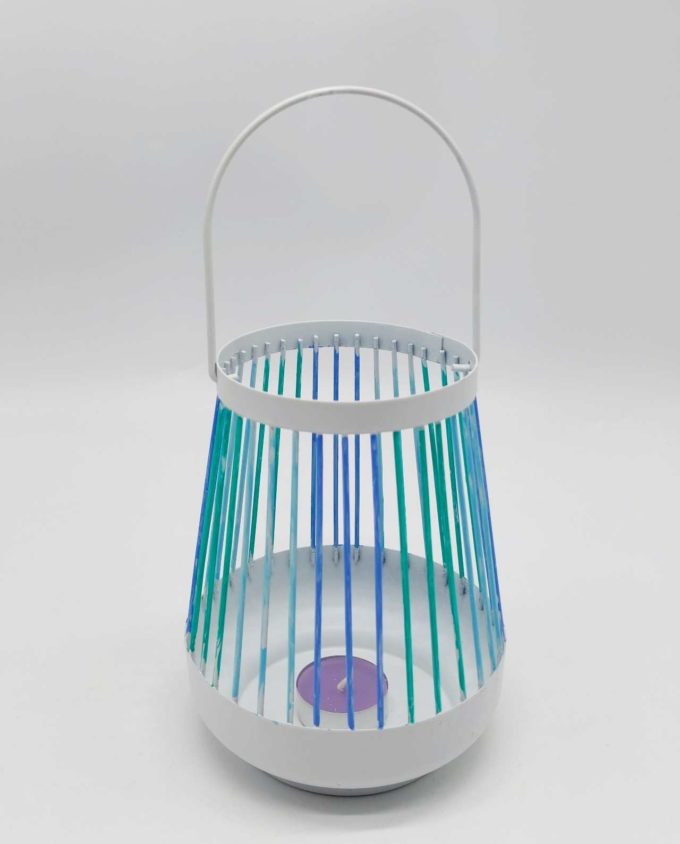 Lantern Metal Stripes Multicolour